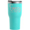 Mom Quotes and Sayings Teal RTIC Tumbler (Front)