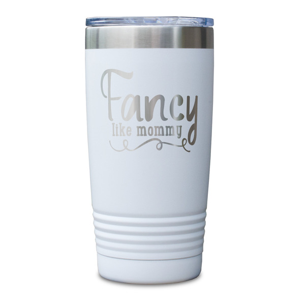 Mom Quotes and Sayings White Polar Camel Tumbler - 20oz - Single Sided - Approval