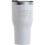 Mom Quotes and Sayings RTIC Tumbler - White - Engraved Front