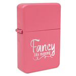 Mom Quotes and Sayings Windproof Lighter - Pink - Single Sided