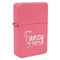 Mom Quotes and Sayings Windproof Lighters - Pink - Front/Main