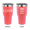 Police Quotes and Sayings 30 oz Stainless Steel Tumbler - Coral - Double Sided