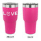 Police Quotes and Sayings 30 oz Stainless Steel Ringneck Tumblers - Pink - Single Sided - APPROVAL