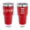 Police Quotes and Sayings 30 oz Stainless Steel Ringneck Tumblers - Red - Double Sided - APPROVAL