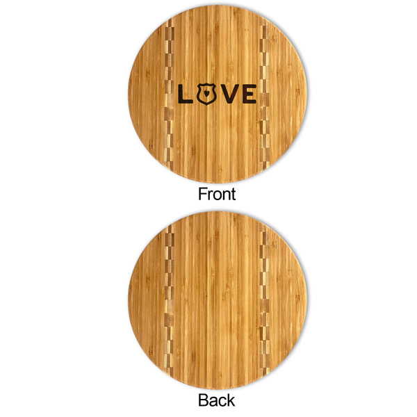 Police Quotes and Sayings Bamboo Cutting Boards - APPROVAL