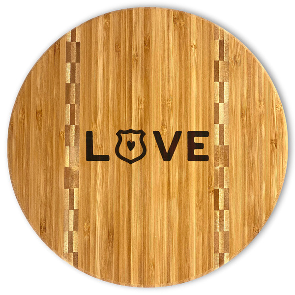 Custom Police Quotes and Sayings Bamboo Cutting Board
