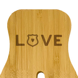 Police Quotes and Sayings Bamboo Salad Mixing Hand