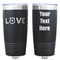 Police Quotes and Sayings Black Polar Camel Tumbler - 20oz - Double Sided  - Approval
