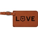 Police Quotes and Sayings Leatherette Luggage Tag