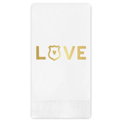 Police Quotes and Sayings Guest Napkins - Foil Stamped