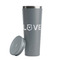 Police Quotes and Sayings Grey RTIC Everyday Tumbler - 28 oz. - Lid Off