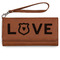 Police Quotes and Sayings Ladies Leatherette Wallet - Laser Engraved - Rawhide
