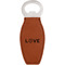 Police Quotes and Sayings Leather Bar Bottle Opener - Single
