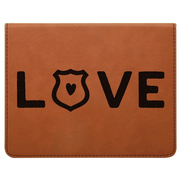 Police Quotes and Sayings Leatherette 4-Piece Wine Tool Set Flat