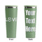 Police Quotes and Sayings Light Green RTIC Everyday Tumbler - 28 oz. - Front and Back