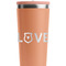 Police Quotes and Sayings Peach RTIC Everyday Tumbler - 28 oz. - Close Up