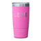Police Quotes and Sayings Pink Polar Camel Tumbler - 20oz - Single Sided - Approval