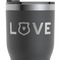 Police Quotes and Sayings RTIC Tumbler - Black - Close Up