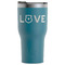Police Quotes and Sayings RTIC Tumbler - Dark Teal - Front
