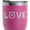 Police Quotes and Sayings RTIC Tumbler - Magenta - Close Up