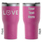 Police Quotes and Sayings RTIC Tumbler - Magenta - Double Sided - Front & Back