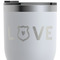 Police Quotes and Sayings RTIC Tumbler - White - Close Up