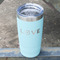 Police Quotes and Sayings Teal Polar Camel Tumbler - 20oz - Angled