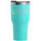 Police Quotes and Sayings Teal RTIC Tumbler (Front)