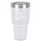 Princess Quotes and Sayings 30 oz Stainless Steel Ringneck Tumbler - White - Front