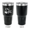 Princess Quotes and Sayings 30 oz Stainless Steel Ringneck Tumblers - Black - Single Sided - APPROVAL