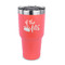 Princess Quotes and Sayings 30 oz Stainless Steel Ringneck Tumblers - Coral - FRONT
