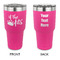 Princess Quotes and Sayings 30 oz Stainless Steel Ringneck Tumblers - Pink - Double Sided - APPROVAL
