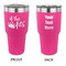 Princess Quotes and Sayings 30 oz Stainless Steel Tumbler - Pink - Double Sided