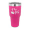 Princess Quotes and Sayings 30 oz Stainless Steel Ringneck Tumblers - Pink - FRONT