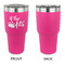 Princess Quotes and Sayings 30 oz Stainless Steel Ringneck Tumblers - Pink - Single Sided - APPROVAL