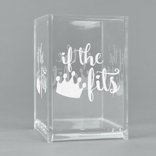 Custom Princess Quotes and Sayings Acrylic Pen Holder