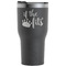 Princess Quotes and Sayings Black RTIC Tumbler (Front)