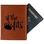 Princess Quotes and Sayings Passport Holder - Faux Leather - Double Sided