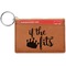 Princess Quotes and Sayings Leatherette Keychain ID Holder - Single Sided