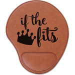 Princess Quotes and Sayings Leatherette Mouse Pad with Wrist Support