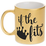 Princess Quotes and Sayings Metallic Mug