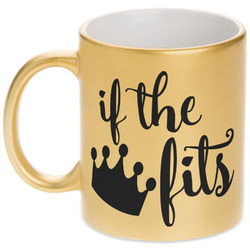 Princess Quotes and Sayings Metallic Mug