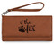 Princess Quotes and Sayings Ladies Wallet - Leather - Rawhide - Front View