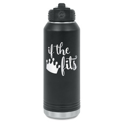 Princess Quotes and Sayings Water Bottle - Laser Engraved - Front