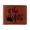 Princess Quotes and Sayings Leather Bifold Wallet - Single