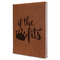 Princess Quotes and Sayings Leather Sketchbook - Large - Double Sided