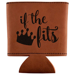 Princess Quotes and Sayings Leatherette Can Sleeve (Personalized)