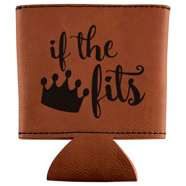 Custom Princess Quotes and Sayings Leatherette Can Sleeve