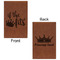 Princess Quotes and Sayings Leatherette Sketchbooks - Small - Double Sided - Front & Back View