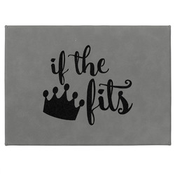 Princess Quotes and Sayings Medium Gift Box w/ Engraved Leather Lid